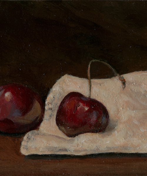 Three Cherries by Frau Einhorn