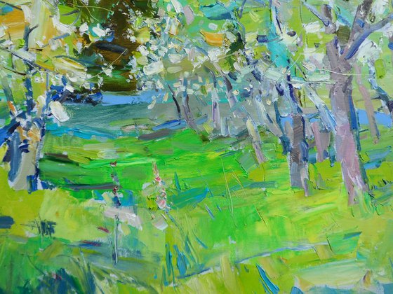" Apple orchard "