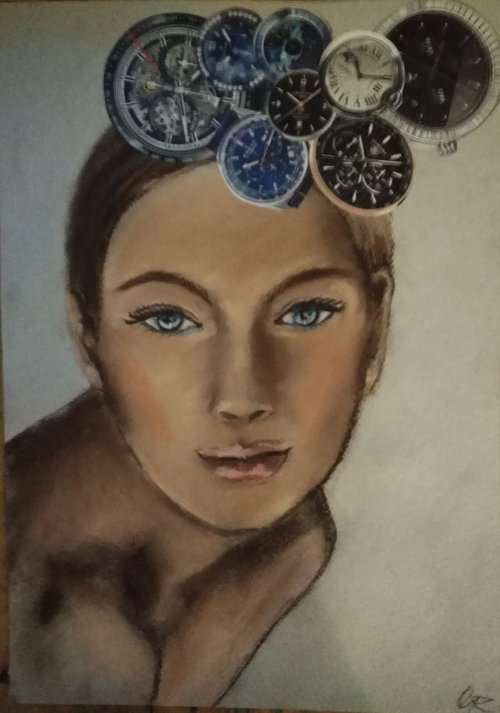 Hat # 32 The Watches Girl by Oxana Raduga