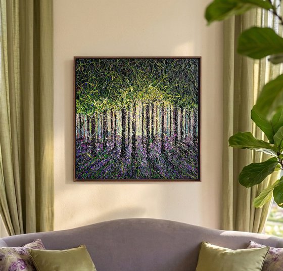 April for Two - framed