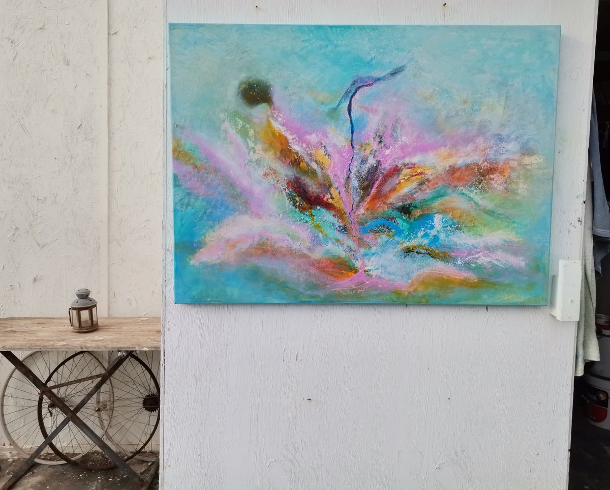 When Spring Meets Summer By Doris Duschelbauer, 43 X 31, Artwork For Sale On Artfinder