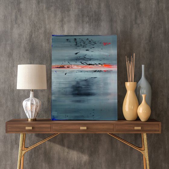 65x55cm | 25.6″x21.6″ Abstract landscape painting Modern art