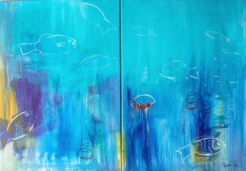 Blue dreams (sealife) by Olga Pascari