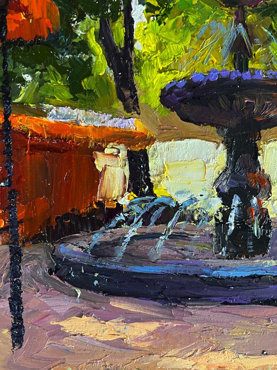 Fountain in the City Park