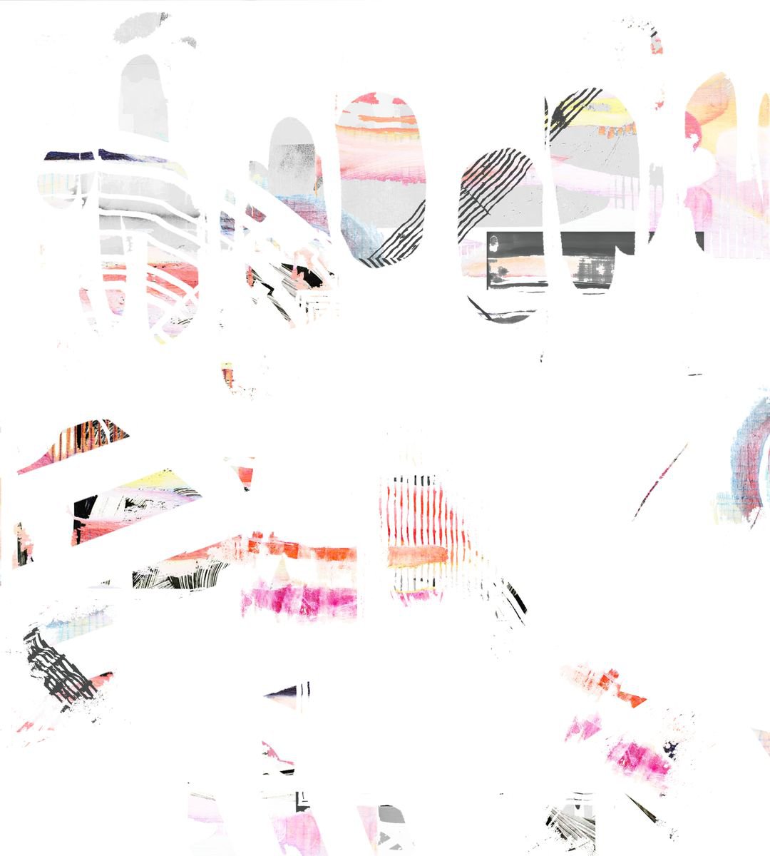 Abstract Limited Edition Print By The Most Active, 19 X 20", Your Not Last, Original Artwork