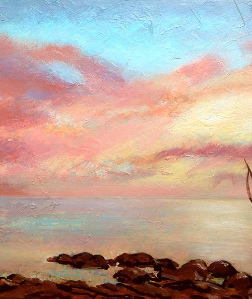 Crimson Sunset: (SPACES Series) by Rakhmet Redzhepov