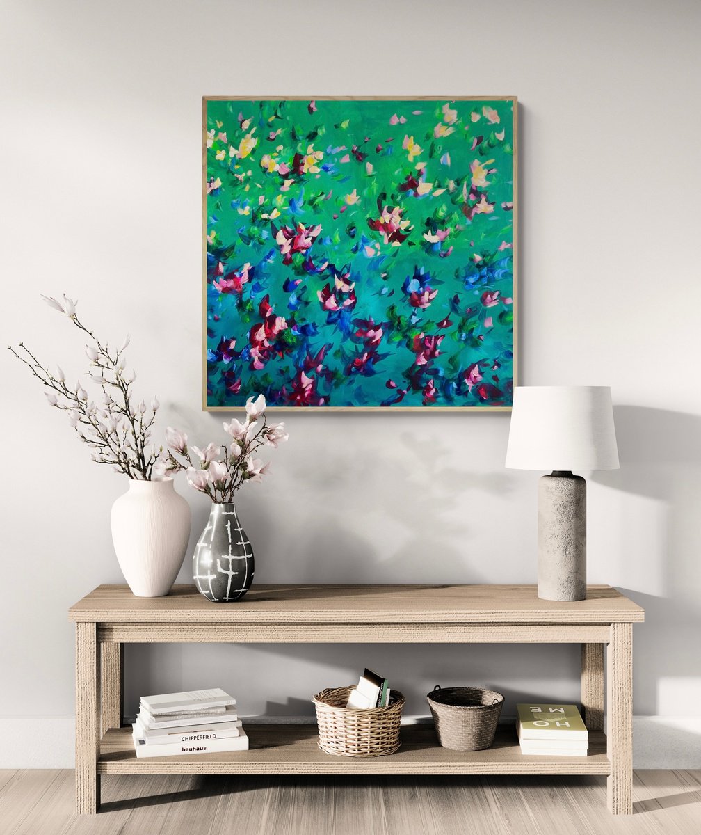 Energy Within By Katherine Spiller, 36 X 36, Artwork For Sale On Artfinder