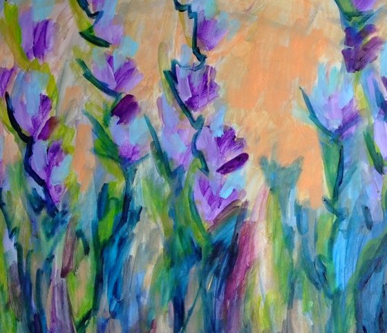 Irises. Inspired by Van Gogh #01