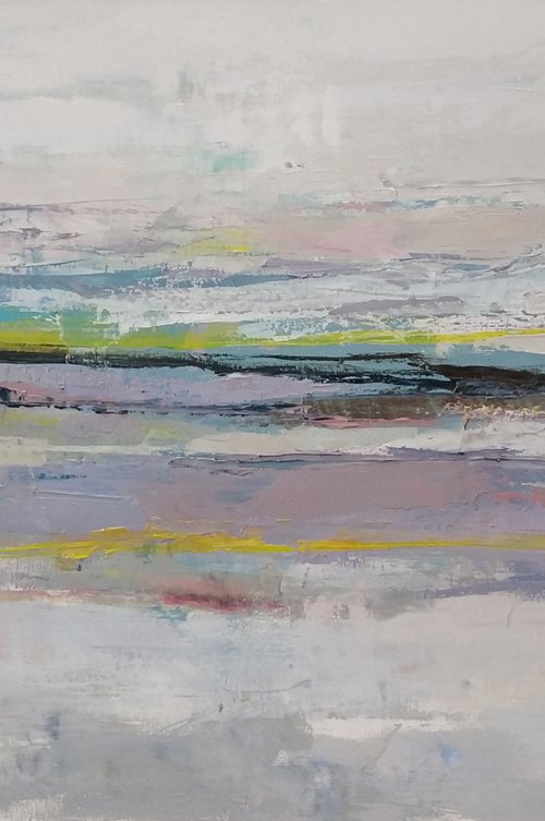 Two yellow lines by Viktoria Shvoren
