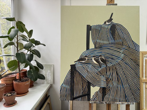 In the couturier's workshop