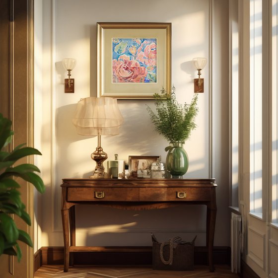 Morning Garden Peonies