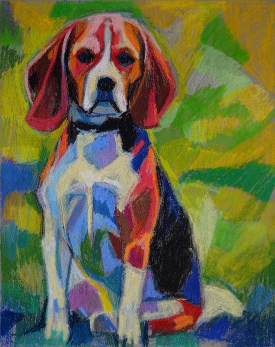 Puppy  / 35 X 28 cm