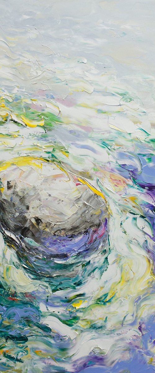 stone in water by Khattin Valery