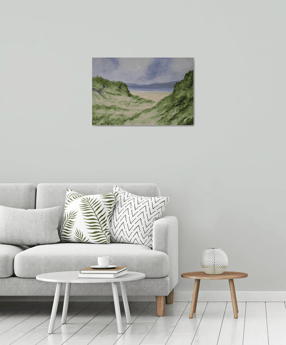 Through the dunes