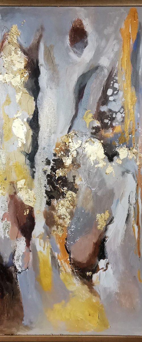 Golden textures by Annet Loginova