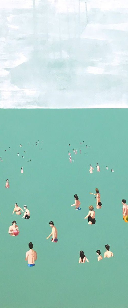 TB People bathing by Carlos Martín