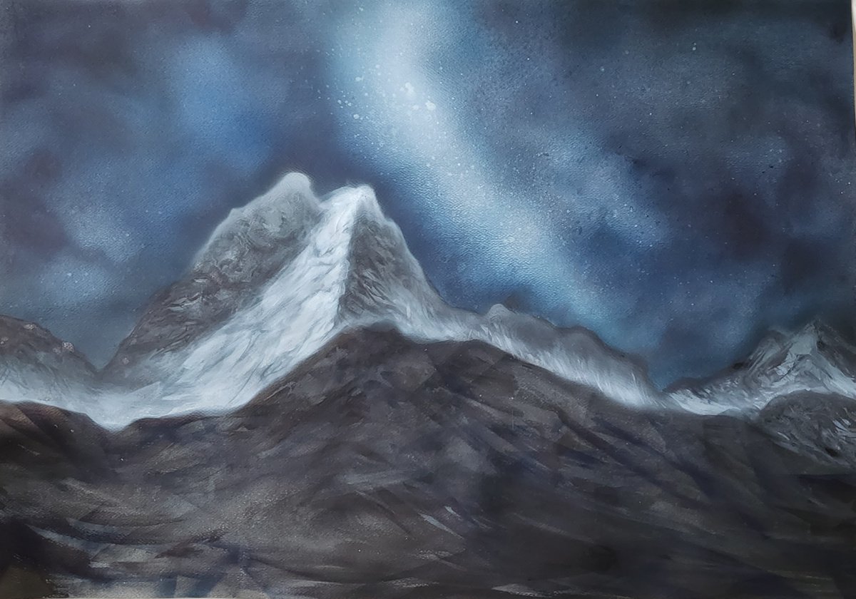 Mount Everest by Kamila Strzeszewska