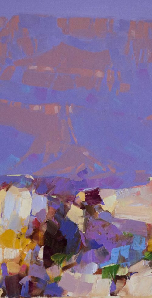 Grand Canyon Original Oil painting on canvas Painting in handmade Signed One of a Kind by Vahe Yeremyan