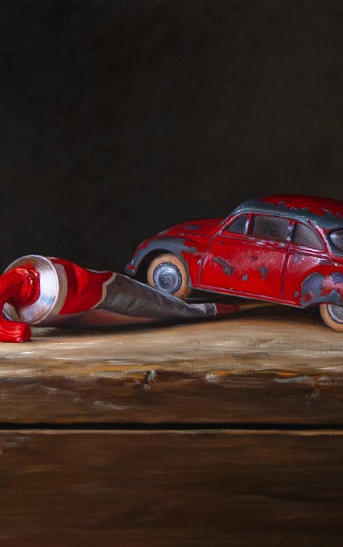 Still life-Car repair by Mayrig Simonjan