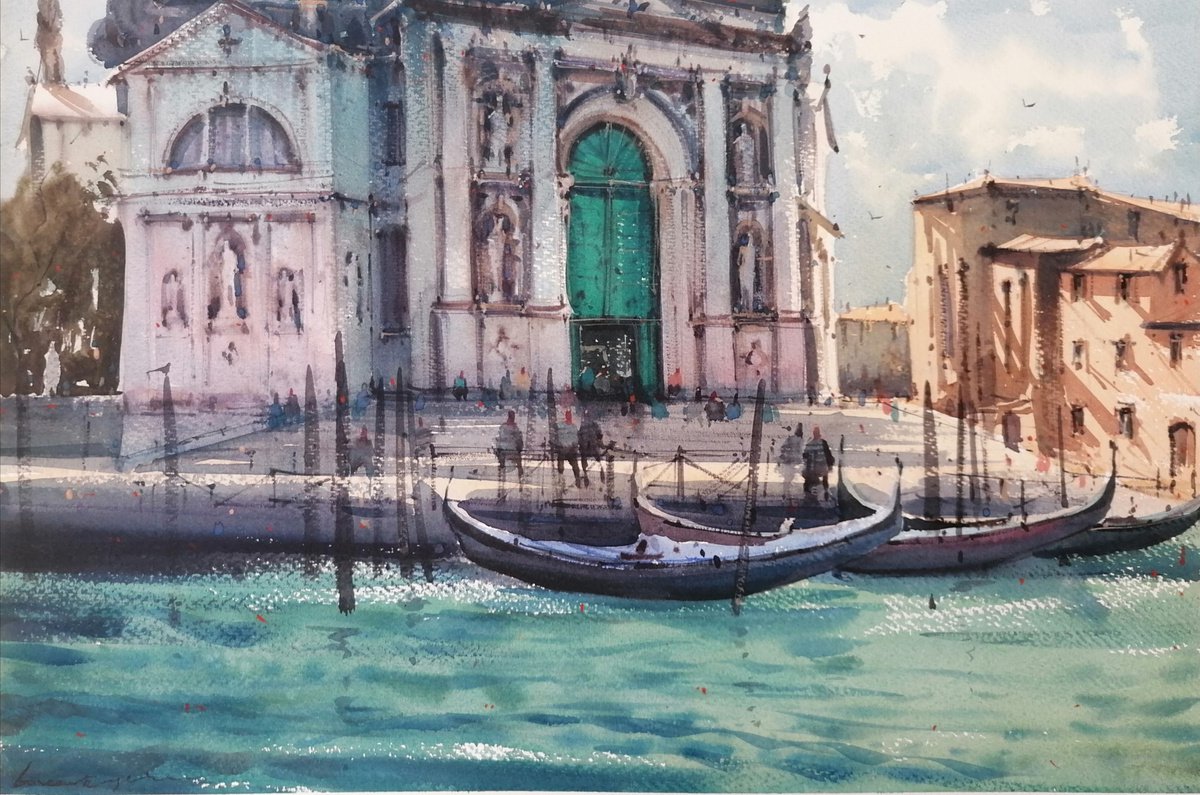 Santa Maria della Salute, Venice by Eugeniu Gorean
