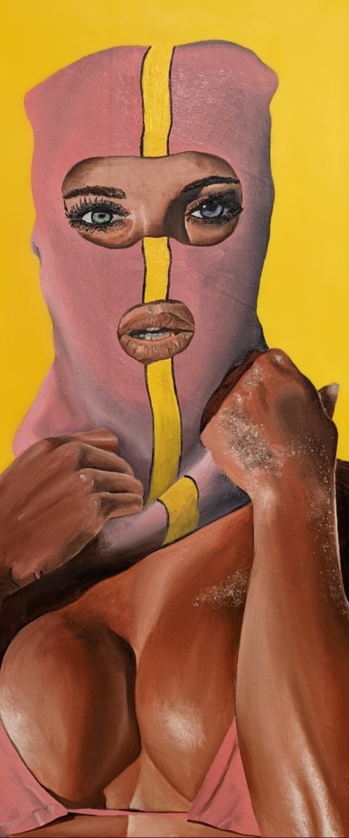 Pink Bandit by Kharl Louis-Jean