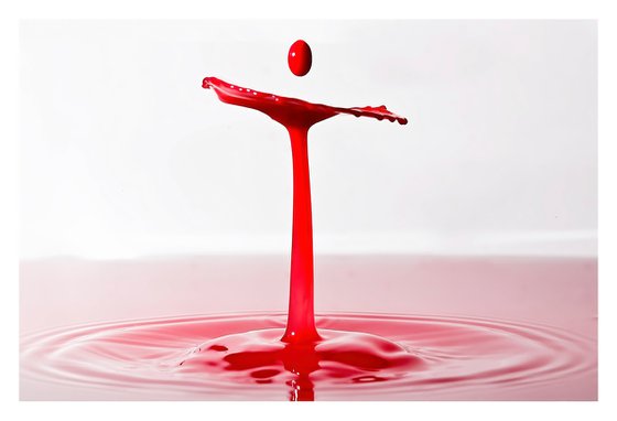 'Here I Come' - Liquid Art Waterdrop Collection