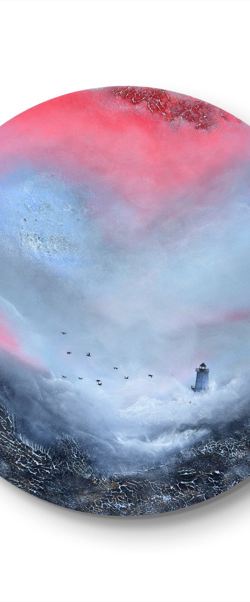 Carl in the storm by Inga Zurabiani