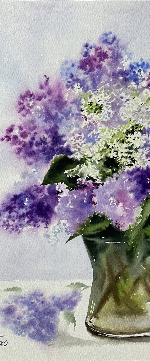 In a Lilac Mood by Natalia Butenko