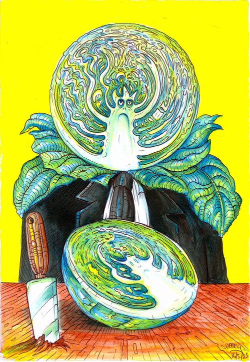 Cabbage Head by Spencer Derry ART