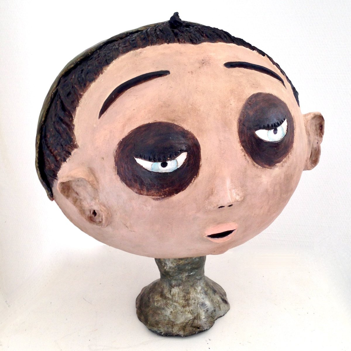 Pierrot with clear eyes by Eleanor Gabriel