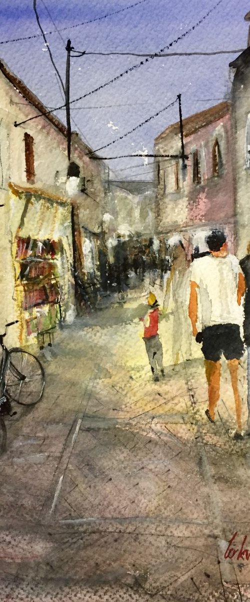Old street. Old bike. by Tihomir Cirkvencic