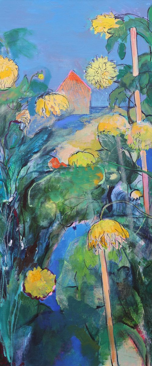 Yellow Flowers by Artem Andreichuk