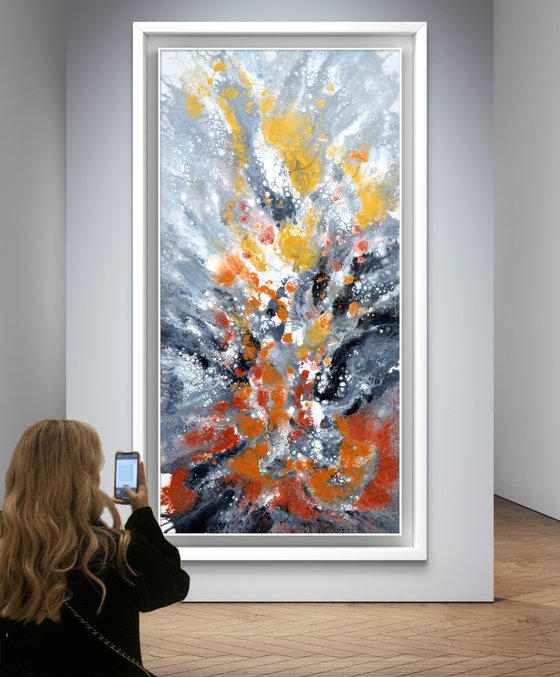 Neutral X 160X80cm Gold and Silver Effect