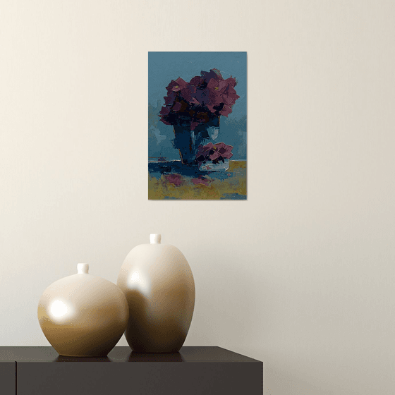 Modern still life painting. Original art for gift