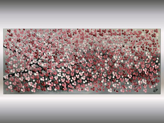 Just a Branch - Abstract - Acrylic Painting - Canvas Art - Wall Art - Flower Painting - Ready to Hang