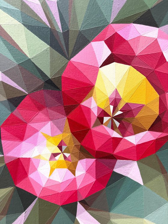 PINK AND YELLOW TULIP BOUQUET