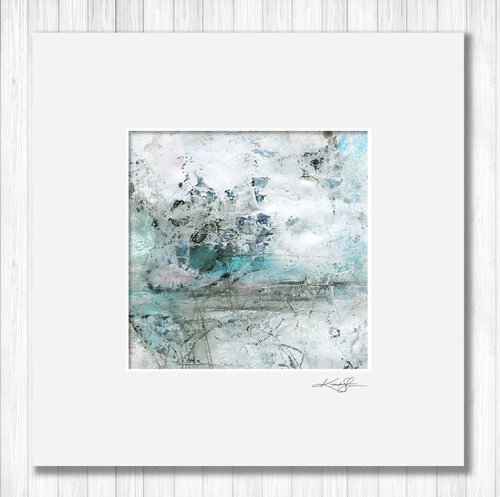 Tranquil Wandering 2 - Minimal Abstract Landscape Painting by Kathy Morton Stanion by Kathy Morton Stanion