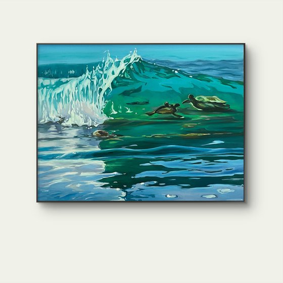 THE EMERALD WAVE.TURTLES