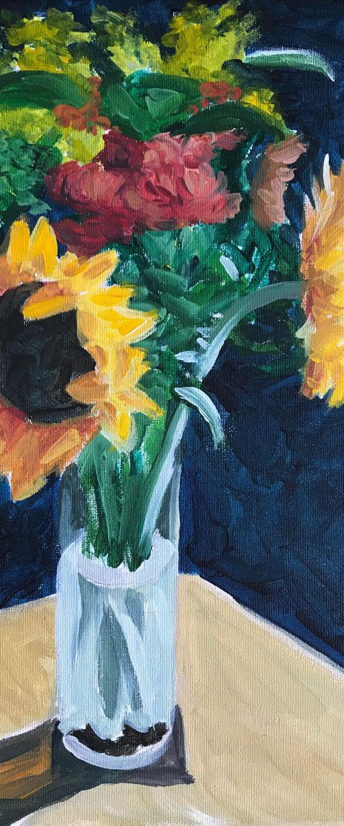Sunflowers 2017 by Wayne Peachey