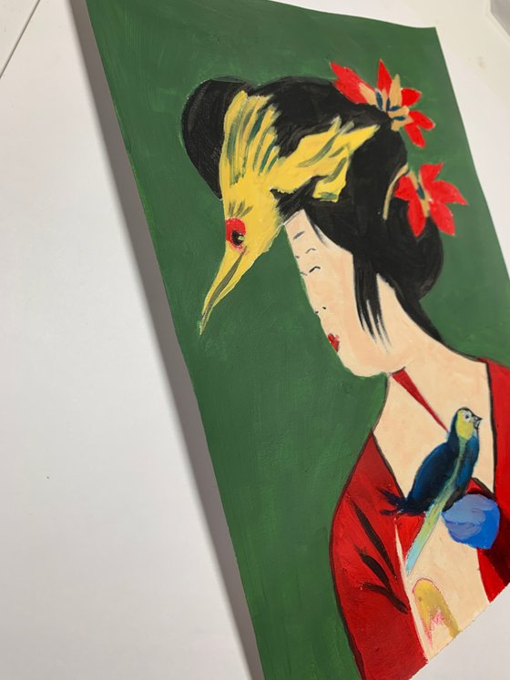 Japanese beauty. Geisha. #8
