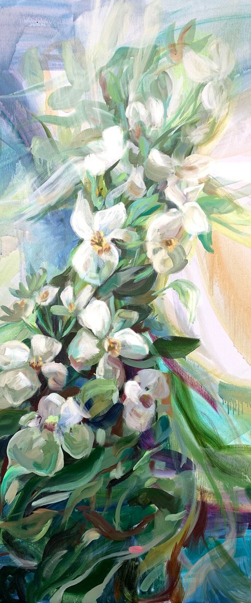 The magic of Jasmines.  Floral by MOMALYU