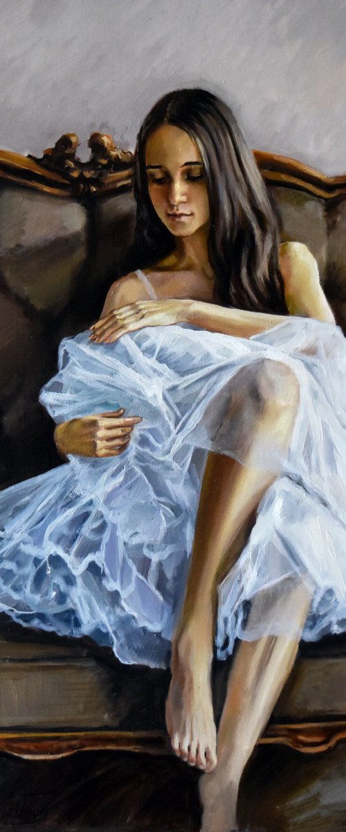 A portrait of the ballerina girl by Serghei Ghetiu
