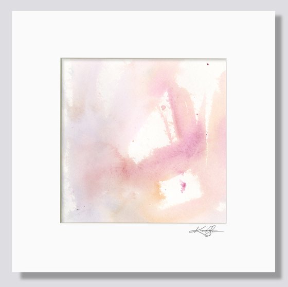 Awakened Breezes 5 - Serene Abstract Painting by Kathy Morton Stanion