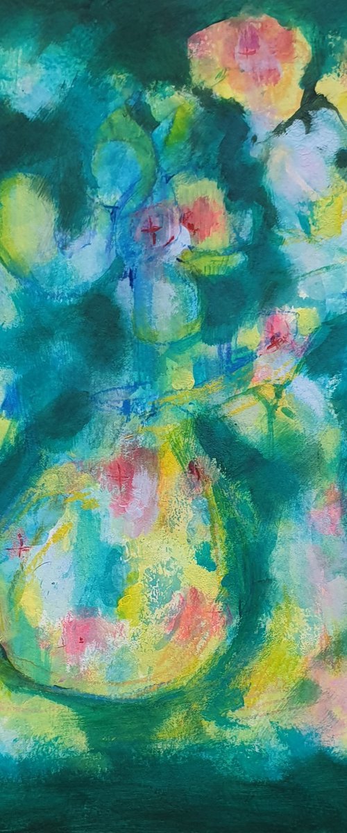 The first day of summer / abstract bouquet by Ksenia June