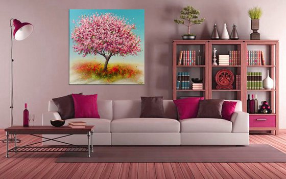 Spring Blooming Tree