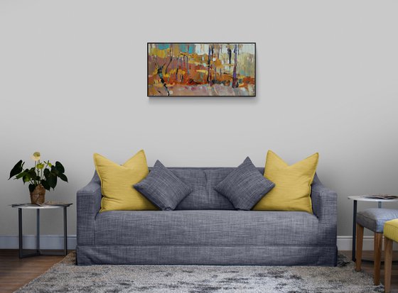 Autumn in the forest.