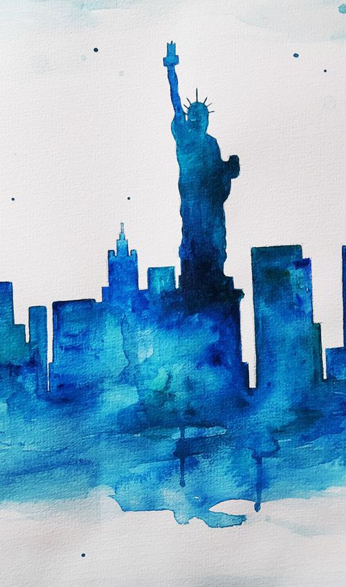 New York by Luba Ostroushko