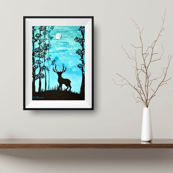 Deer in the forest