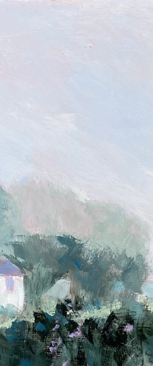 Misty Early Summer Morning by Nikki Wheeler