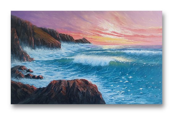 Harmony of Sea and Rocks